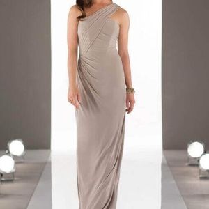 Sorella Vita Blush One Strap Long Bridesmaid Dress
